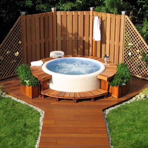 Above Ground Hot Tub Ideas For Your Backyard This Design Idea Works