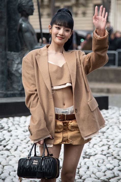 Minnie Miu Miu Show At Paris Fashion Week 03 07 2023 • Celebmafia