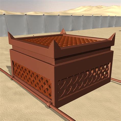 Tabernacle Ark Covenant 3d Max In 2021 Tabernacle The Covenant