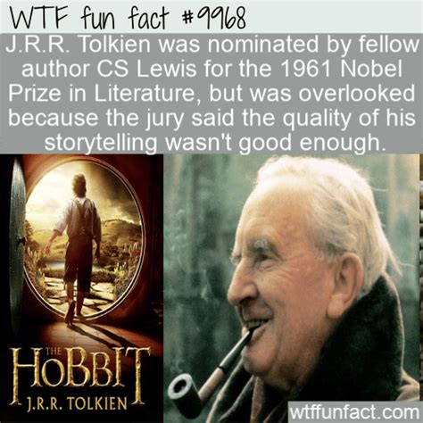 Wtf Fact Tolkien Bad Storyteller