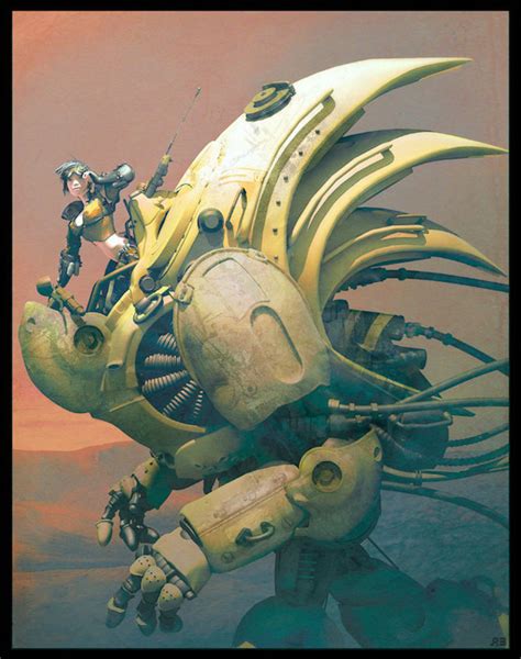 This Surreal Alien World Is Full Of Monsters Robots And Pinups The