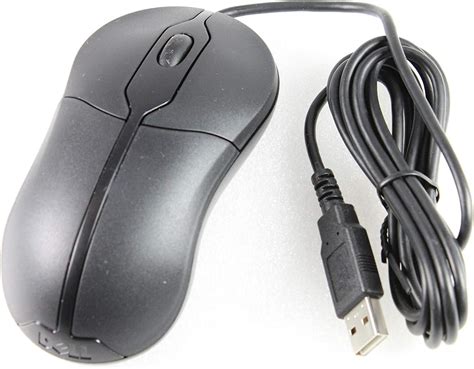 Dell Deluxe Usb Optical 3 Button Scroll Mouse Xn966 Black Amazonca