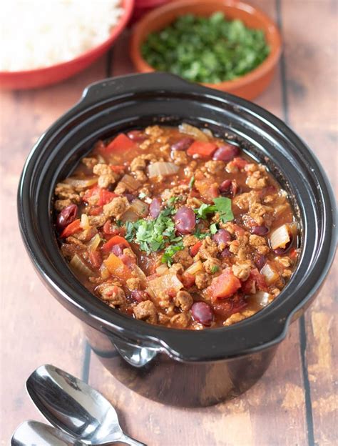 Slow Cooker Vegetarian Chilli Neils Healthy Meals