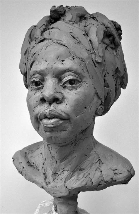 Sculpture Clay Buste Artwork Sculpture Head Human Sculpture