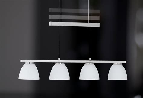 Dabei ist die helligkeit der lampe in drei stufen dimmbar und erreicht eine leuchtstärke von 120 lumen. LED- Pendelleuchte AVA 4 flg., dimmbar, höhenverstellbar ...
