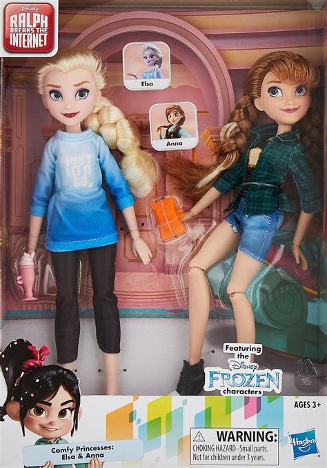Disney Princess Ralph Breaks The Internet Movie Dolls Elsa And Anna