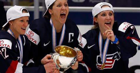 The Us Womens Hockey Team Had Boycotted For Fair Pay Now Theyre