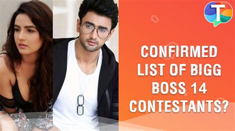 Ab scene paltega, also known as bigg boss 14, is fourteenth season of the indian reality tv series bigg boss. Bigg Boss 14 Contestants List | Bigg Boss 14 contestants ...