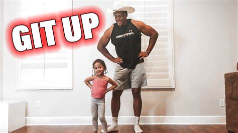 Git Up Challenge Watch Dads Dance With Their Daughters