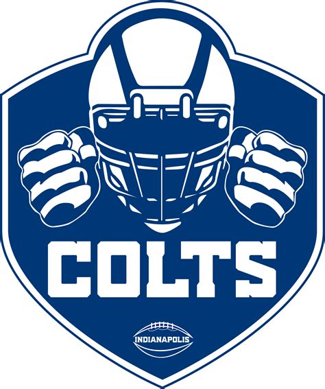 Nfl Indianapolis Colts Logo Helmet Clipart Svg Decal Cut File For