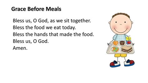 Ppt Grace Before Meals Powerpoint Presentation Free Download Id326606