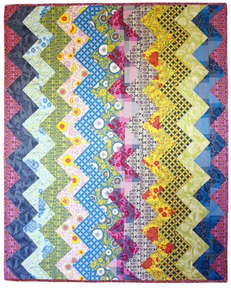 New Zig Zag Quilt Pattern From Anna Maria Horner Make