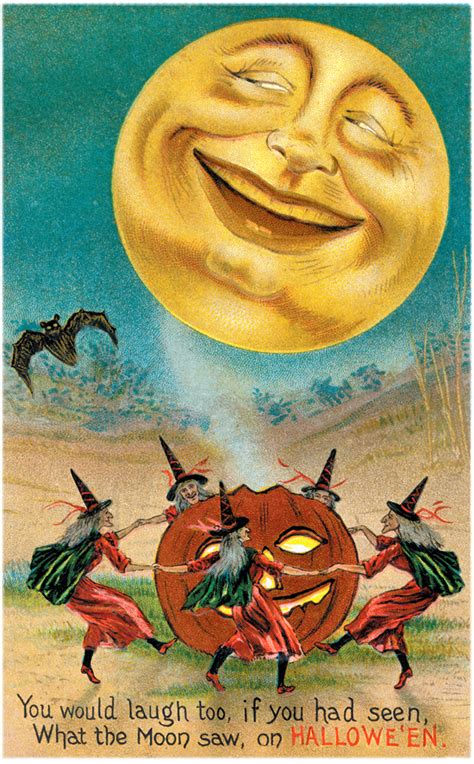 32 Lovely Vintage Halloween Postcards That Make You Feel Warm And