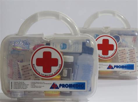 Botiquín De Primeros Auxilios Apromedic Portátil Equipado 8200 En