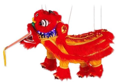 This Chinese New Year Lion Marionette Can March Shake Dance And