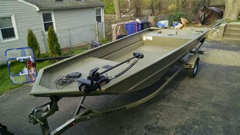 2014 18 Ft Grizzly Tracker Jon Boat Possibly For Sale New Jersey Hunters