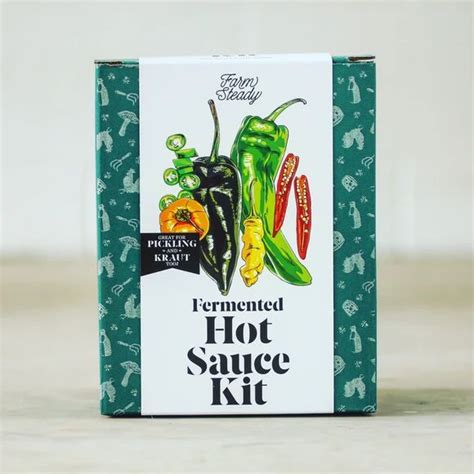Fermented Hot Sauce Kit Hot Sauce Hot Sauce Kit Homemade Hot Sauce
