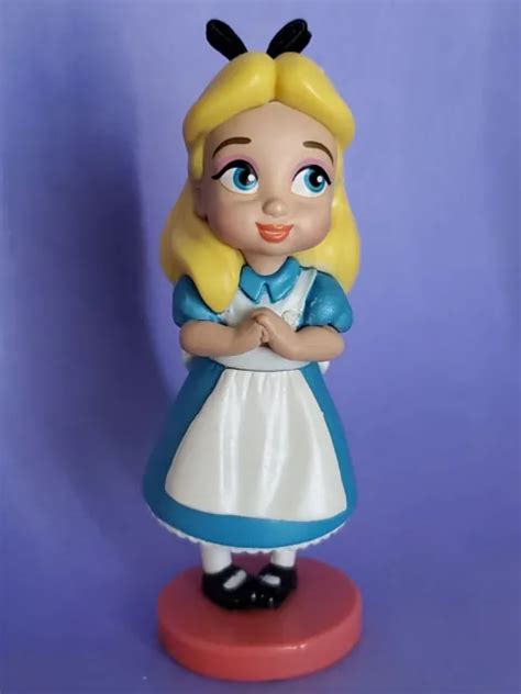 Disney Alice In Wonderland Alice Cake Topper Figure 8 99 Picclick