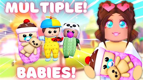 New Multiple Babies Update In Club Roblox Roblox Youtube