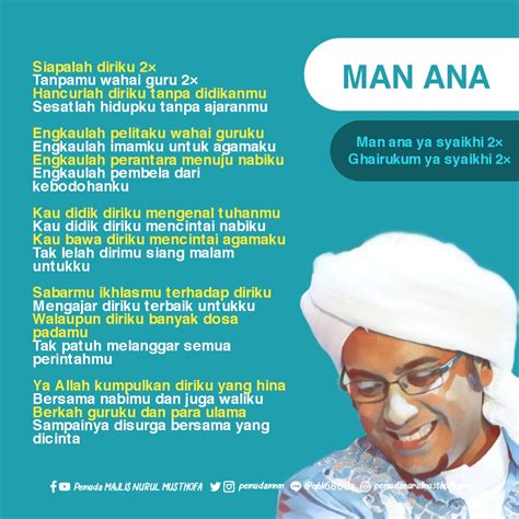 Download as docx, pdf, txt or read online from scribd. Lirik Man Ana Laulakum Arab + Latin dan Terjemahan ...