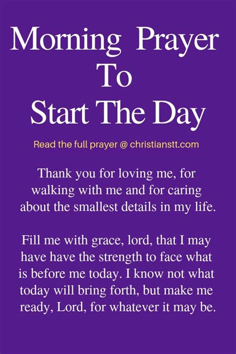 Uplifting Morning Prayers To Start The Day Christianstt