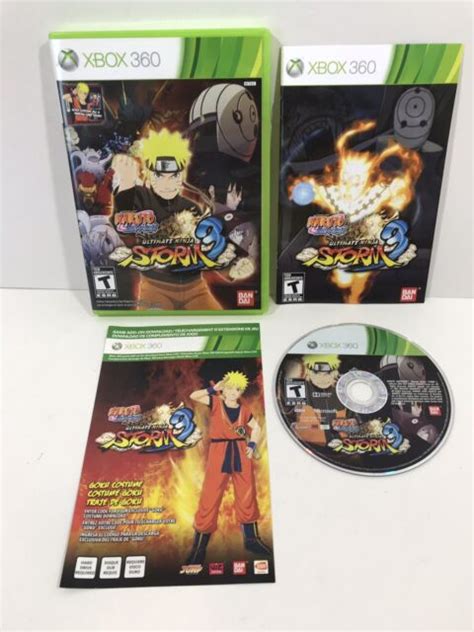 Naruto Shippuden Ultimate Ninja Storm 3 Microsoft Xbox 360 2013 For