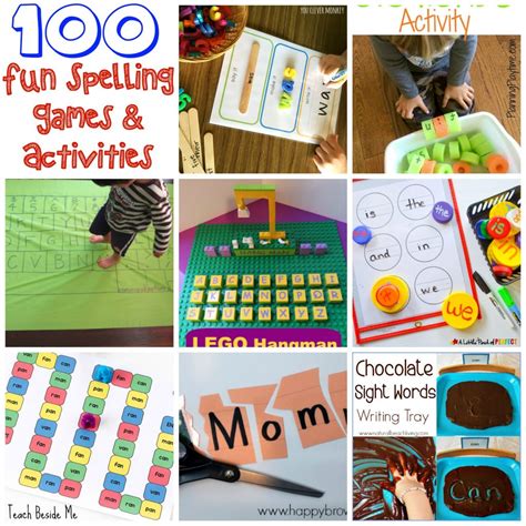 100 Fun Spelling Games And Activities For Kids Teach