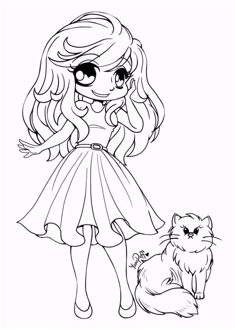 Cute Chibi Coloring Pictures