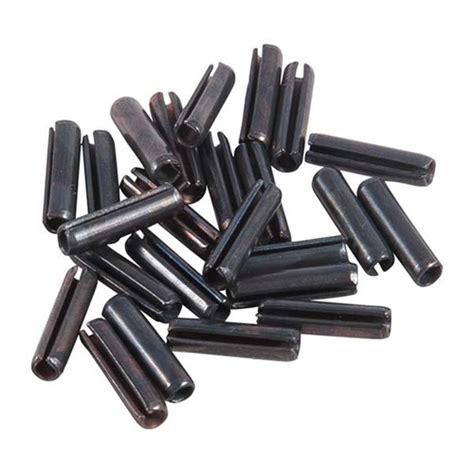 Black Pin Kit Brownells 18 Dia 12 127mm Length Roll Pins 24