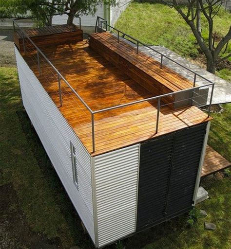 Diy Shipping Container Roof Deck Vince Saldana