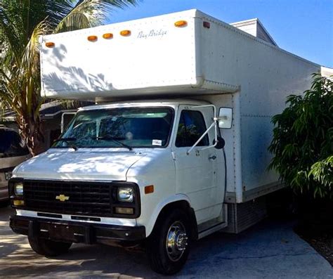 95 Chevy G30 Box Truck Rv For Sale