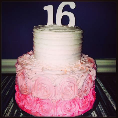 Simple Sweet 16 Cake Sweet 16 Cakes Cake 16 Cake