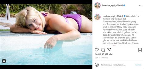 Népszerű Fotel Söprés beatrice egli im bikini Szakértő Plakátok adat