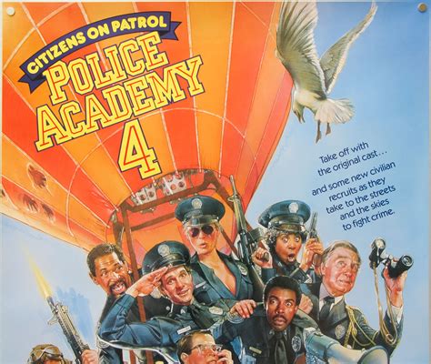Police Academy Citizens On Patrol One Sheet Advance USA