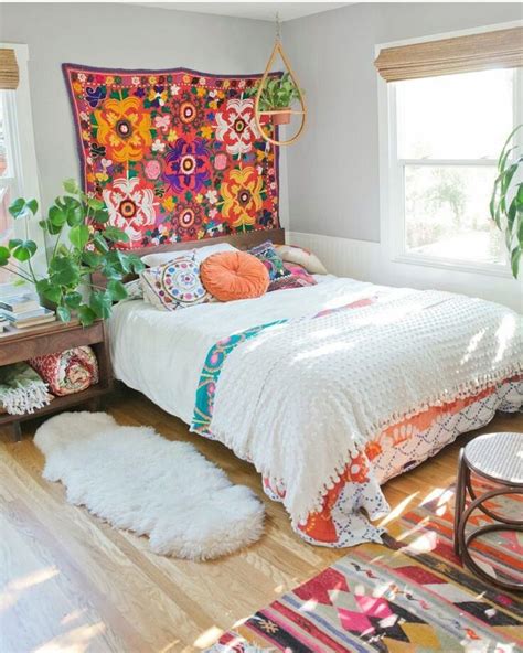 Colorful Bedroom Bohemian Bedroom Design Home Bedroom