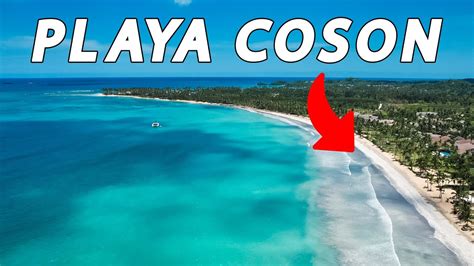 playa coson top beach in las terrenas dominican republic youtube