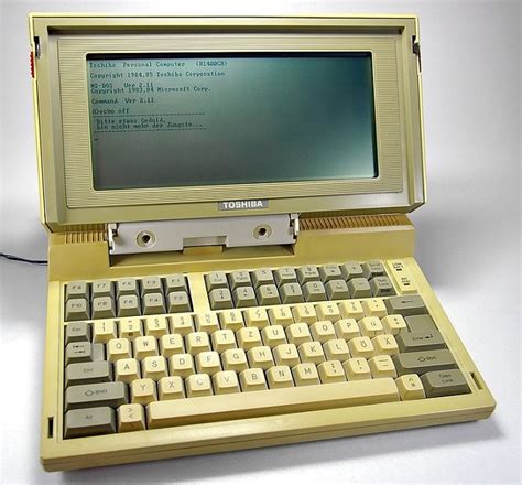 Así Eran Las Primeras Computadoras Portátiles Informática