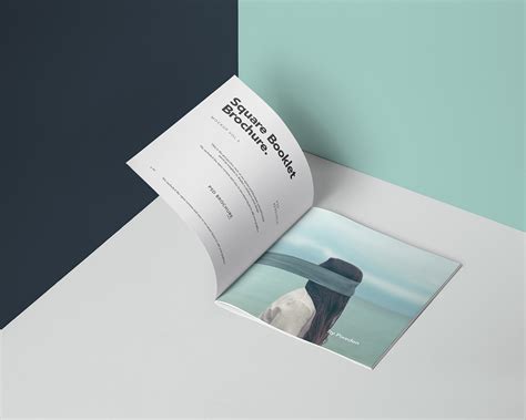 Download Square Brochure Mockup - Best Free Mockups
