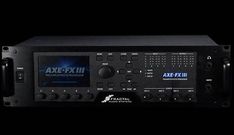 Buy Fractal Audio Axe FX III Amp Modeller, Preamp Effects Processor