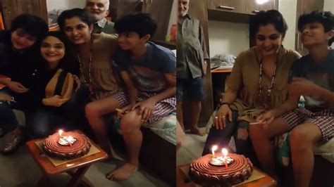Actor Ramya Krishna Hungama With Her Sons At Their Birthday Video Krishna Vamsi Tambola