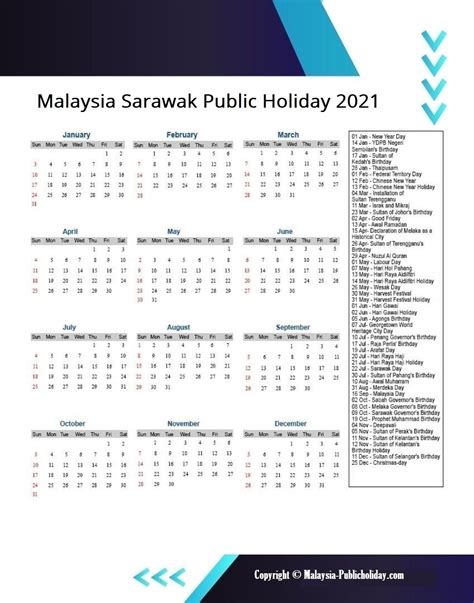 We love new zealand and we love its holidays even more. Sarawak Almanac 2021 Pdf | Calendar Template Printable