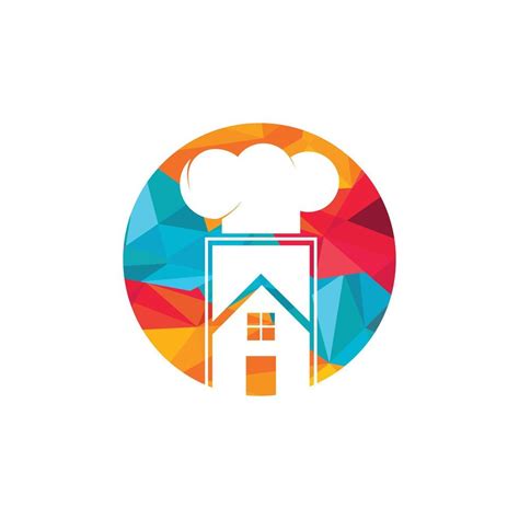 Chef House Vector Logo Design Template Creative Chef Home Icon