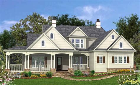 Plan 25601ge 4 Bedroom And 3 Porch House Plan Porch House Plans
