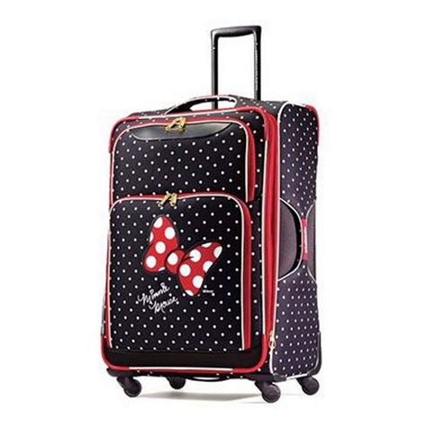 American Tourister Minnie Mouse 28 Spinner Softside Minnie Mouse Red