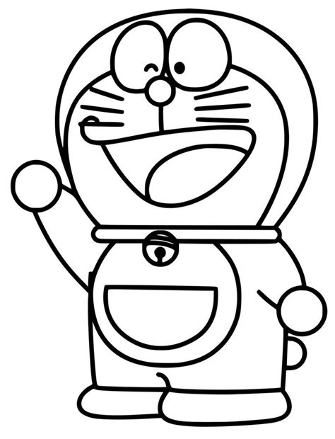Doraemon Coloring Pages - Best Coloring Pages For Kids | Easy cartoon