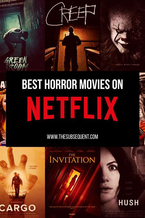 Top 10 Scariest Horror Films Britneykruwnovak