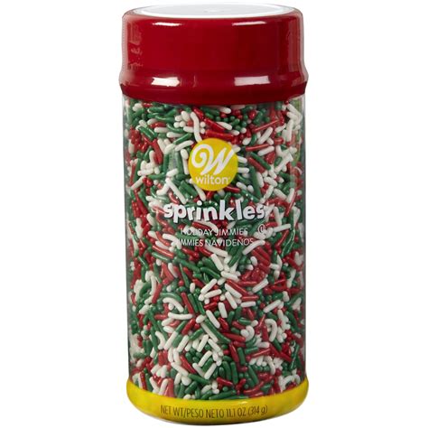 Wilton Christmas Jimmies Sprinkles Mix 111 Oz