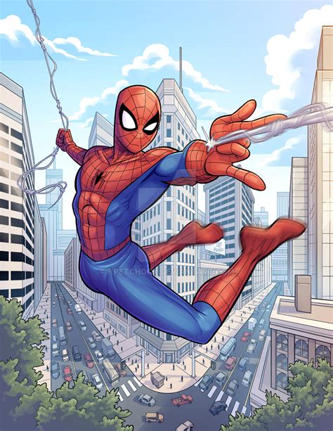 Classic Spider Man By Kpetchock On Deviantart