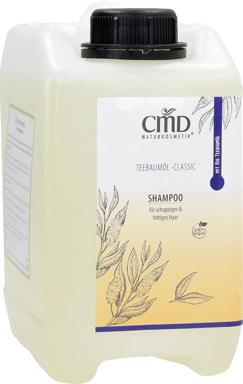 Cmd Naturkosmetik Teebaumöl Shampoo Großgebinde 250 L Ecco Verde