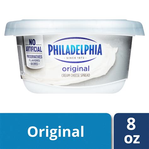 Philadelphia Original Cream Cheese Spread 8 Oz Tub